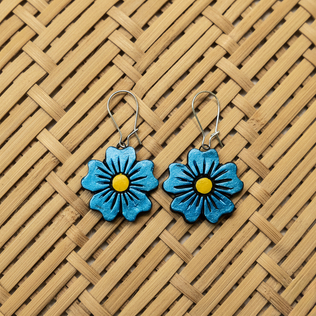 Blue Bloom Petal Charms