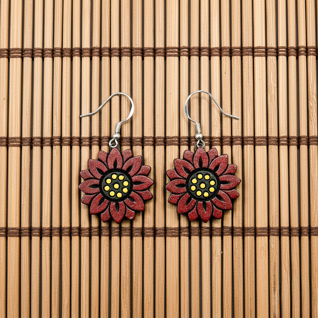 Crimson Dot Blooms