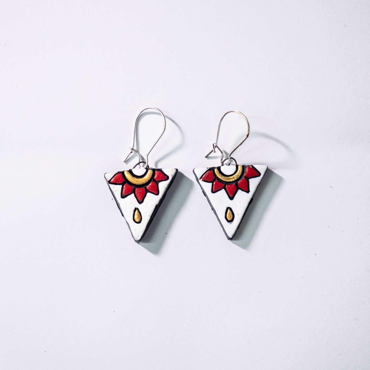 Sunrise Lotus Triangles