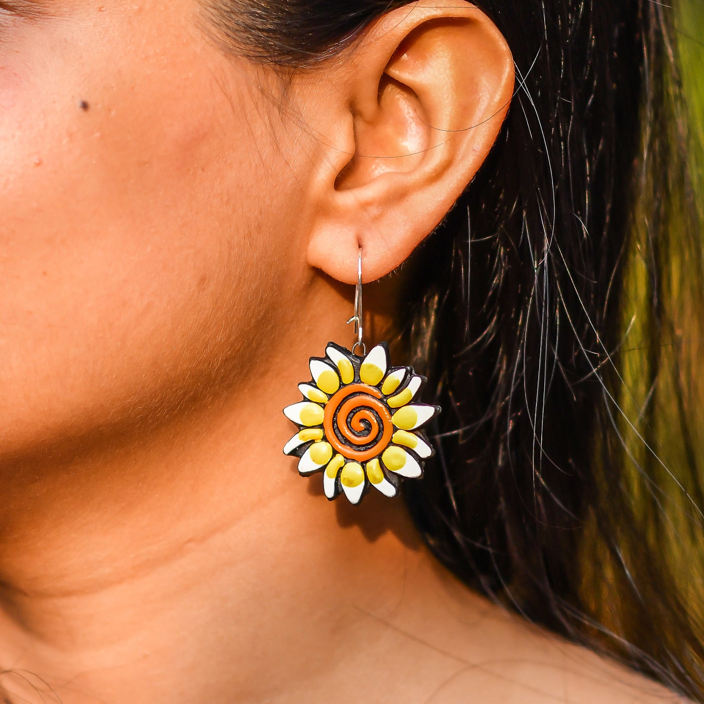 Golden Spiral Sunflowers