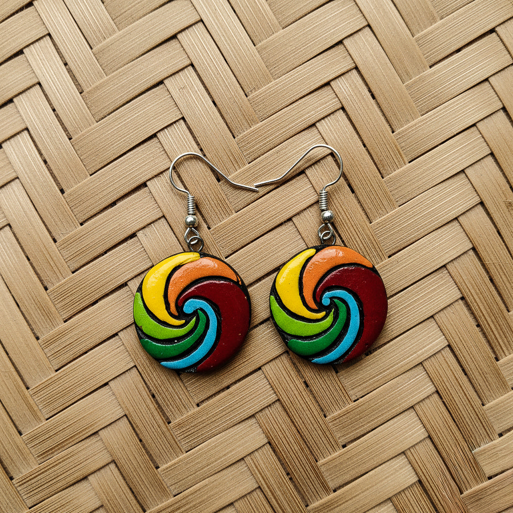 Rainbow Swirl Rounds