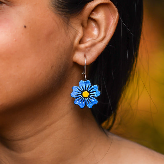 Blue Bloom Petal Charms