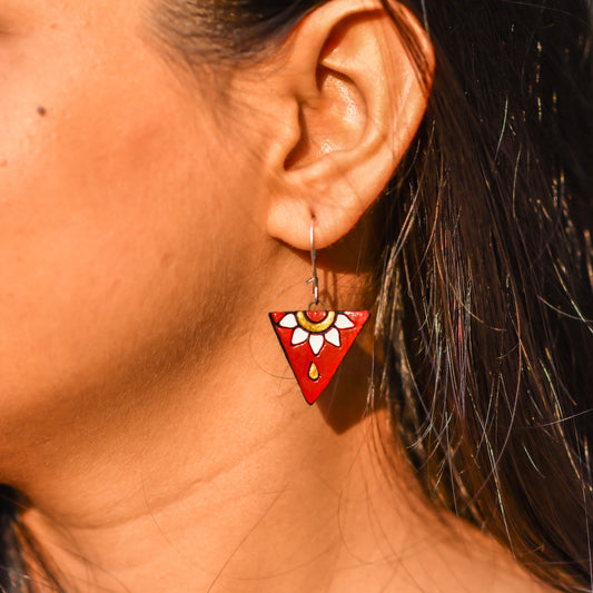 Meadow Bloom Crown Triangles