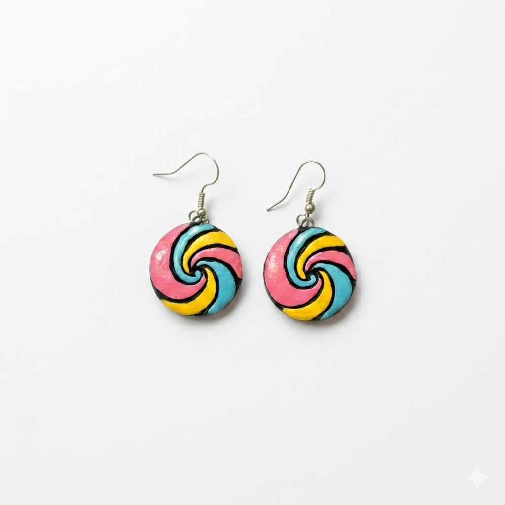 Rainbow Candy Earrings