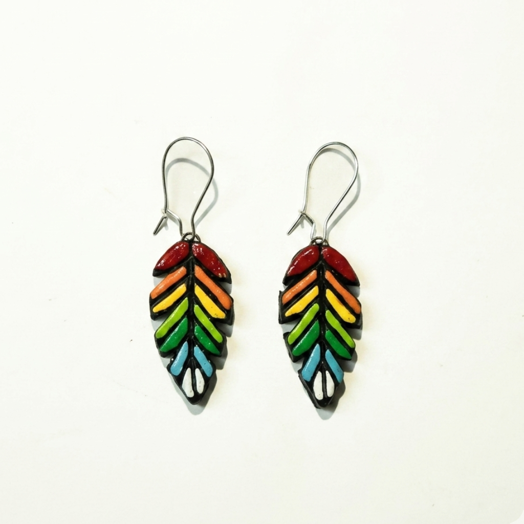 Prism Leaf Dangles