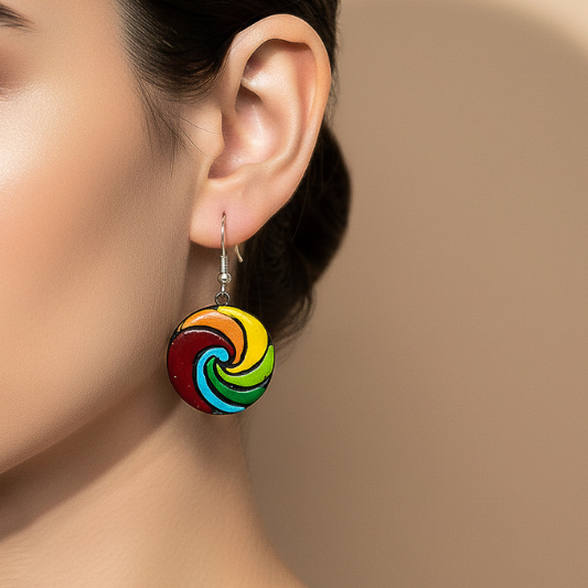 Rainbow Swirl Rounds