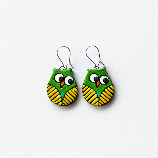 Owl Charm Earrings